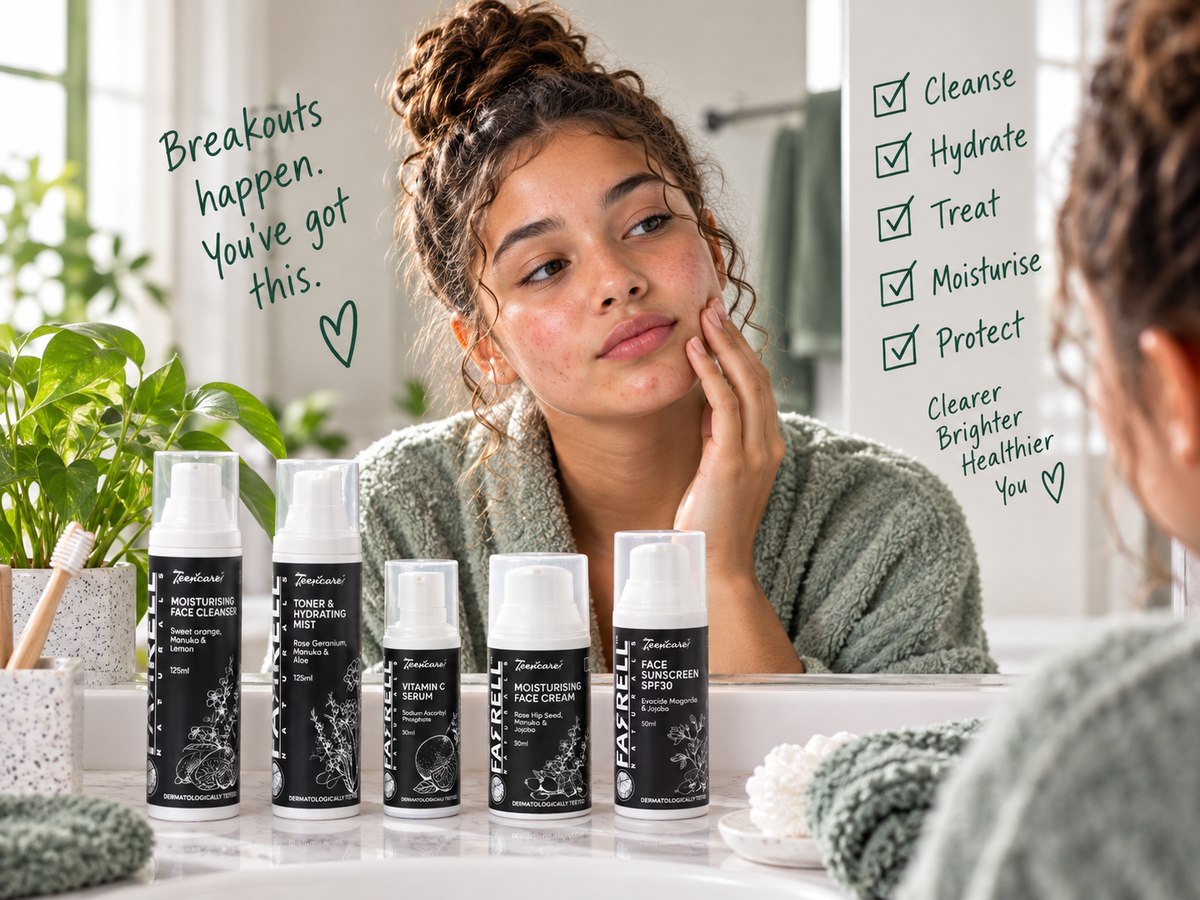 Teen Breakouts: What Causes Them and How to Care for Your Skin