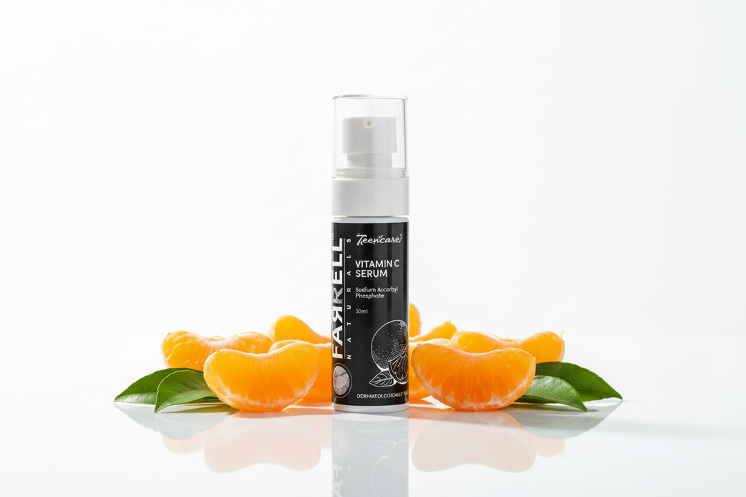 Glow Fuel Serum with tangerines