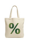 Shopping Bag with Percentage Sign